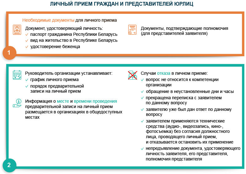 Личный прием
