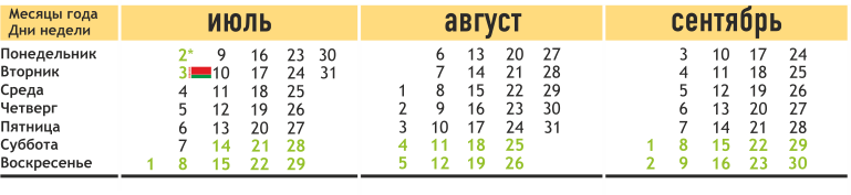 Пятидневная рабочая неделя