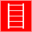 Знак "Пожарная лестница"
