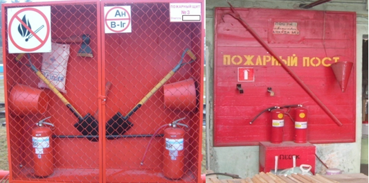 Пожарные щиты