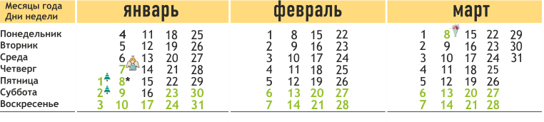 Пятидневная рабочая неделя