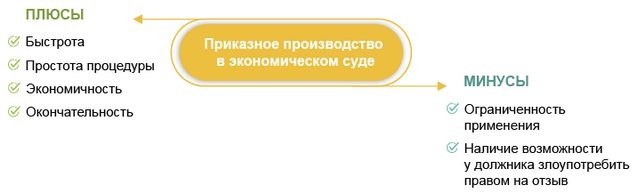 Плюсы и минусы приказного производства в экономическом суде